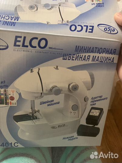 Мини швейная машина