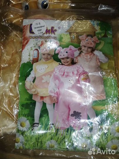 Новогодний костюм для мальчика/девочки свинки