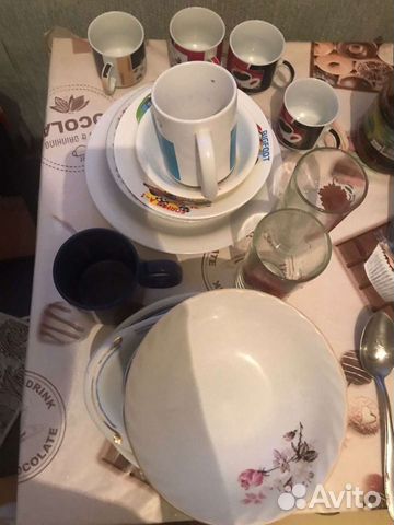 Посуда разная