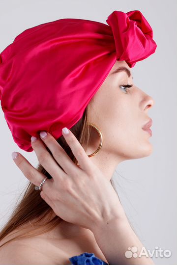 Чалма тонкая, тюрбан женский на голову, повязка