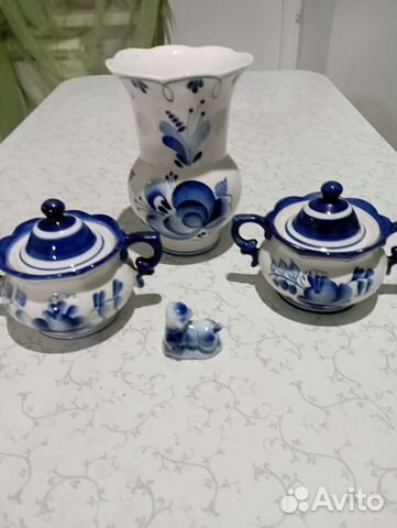 Кувшин, сахарница, штоф