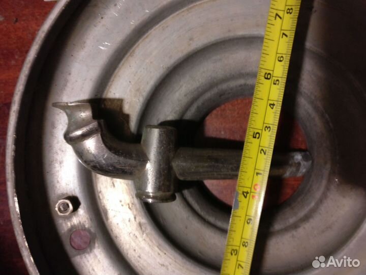 Крышка с краном для угольного самовара