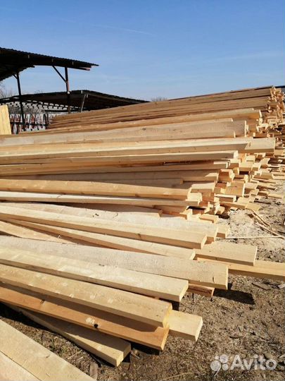 Доска обрезная 50х150х6000