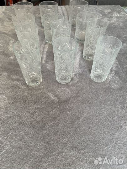 Набор хрустальной посуды