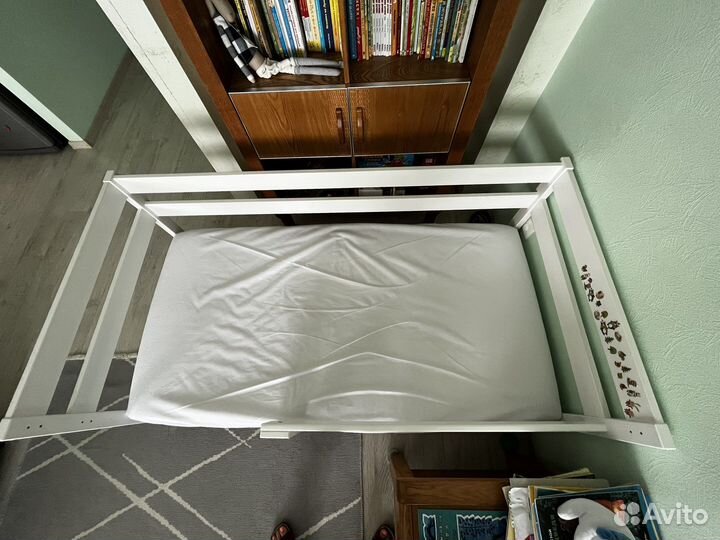 Детская кровать 160 на 80 с матрасом