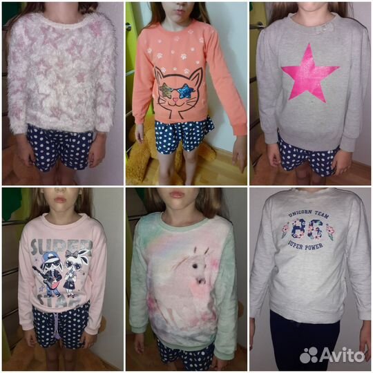 Детская одежда для девочек пакетом
