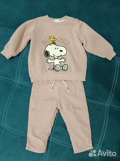 Пакет вещей для девочки 80