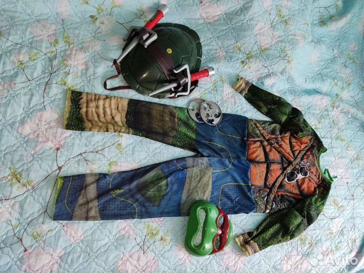 Новогодний костюм черепашка-ниндзя