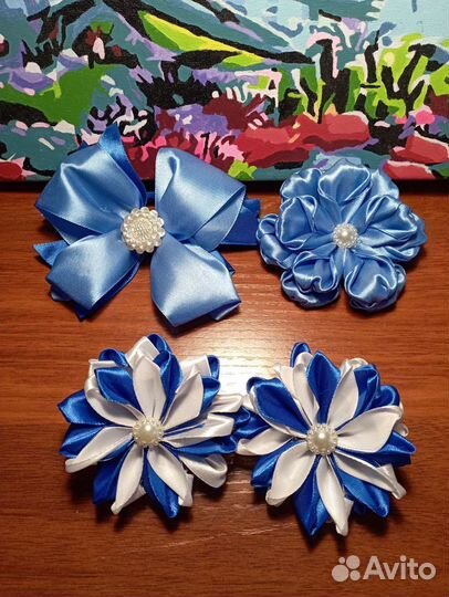 Резинки для волос ручной работы