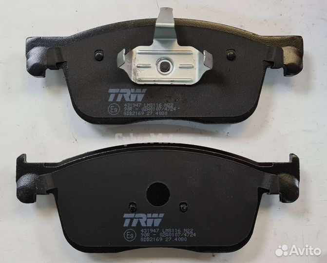 Колодки передние citroen jumpy/peugeot traveller