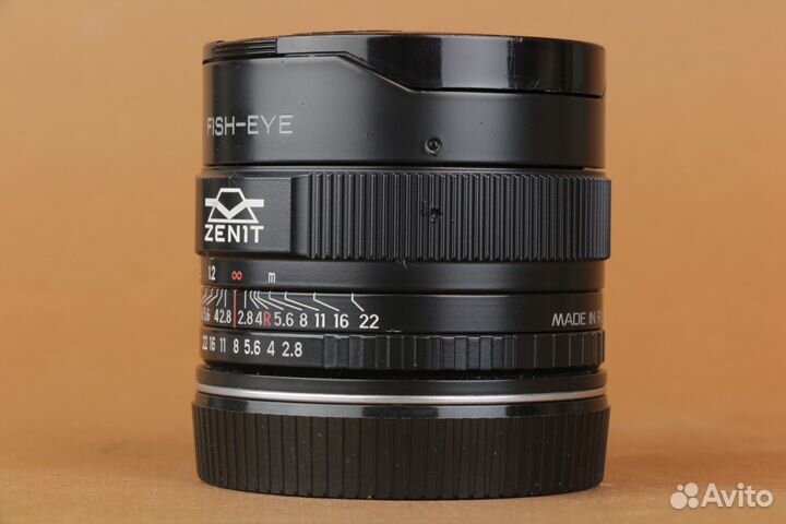 Zenit fisheye 16mm f/2.8 (Canon) id-15238