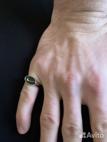 Кольцо серебряное