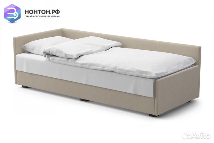 Тахта Гарди темно-бежевая