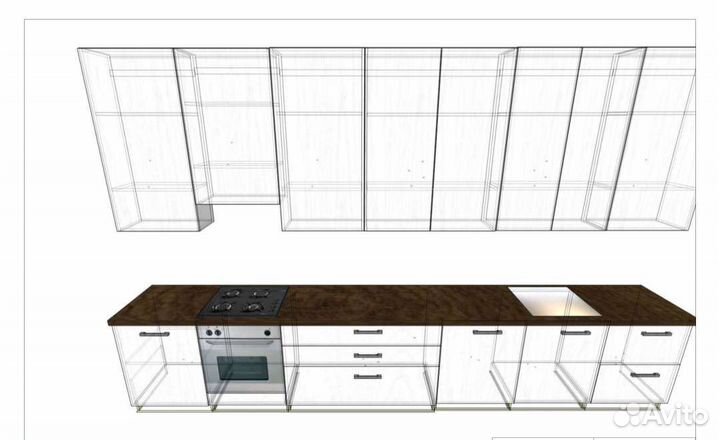 Кухни,шкафы на заказ без посредников