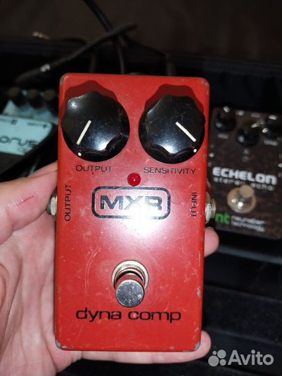 MXR Dyna Comp компрессор USA винтаж из 1970-х