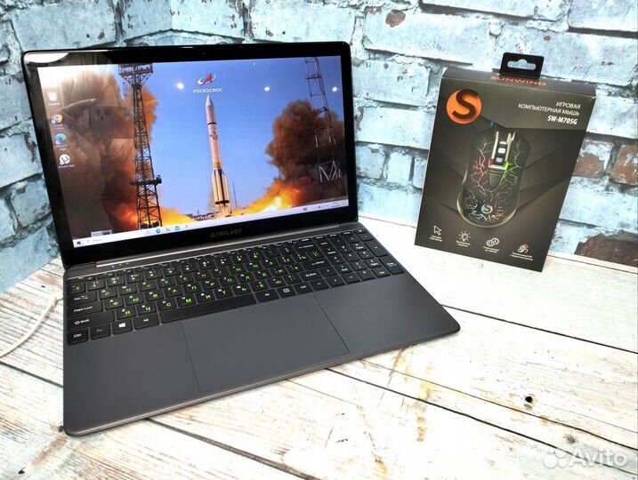 Свежий Teclast 4 ядра/ RAM 6/ Celeron/ Full HD