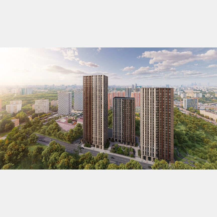 2-к. квартира, 66,5 м², 27/28 эт.