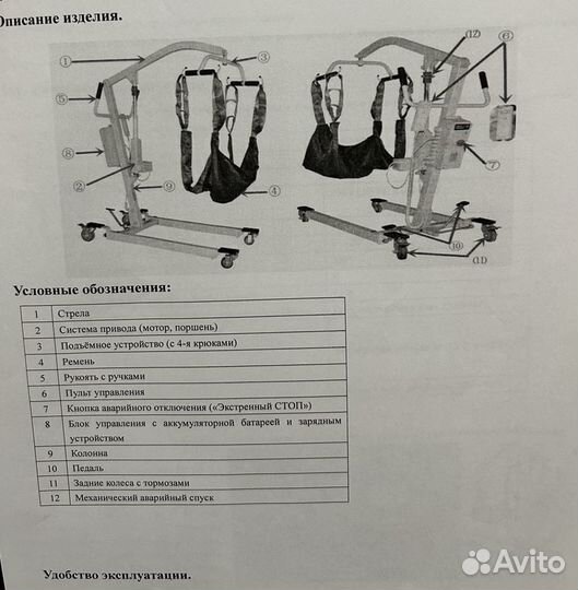 Электрический подъемник для инвалидов