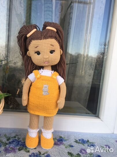 Куколка вязаная