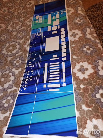 Виниловые наклейки для синтезаторе korg Pa