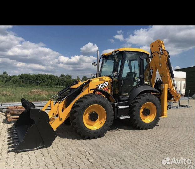 Эксковатор-погрузчик, буроям, гидромолот