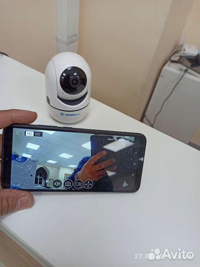 Камера поворотная 2.0MP HD PTZ сетевая Wi-Fi