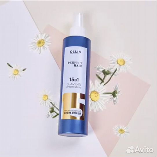 Несмываемый спрей ollin 15 в 1 оригинал