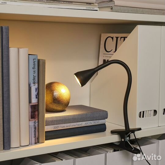 Светодиодный светильник IKEA с клипсой