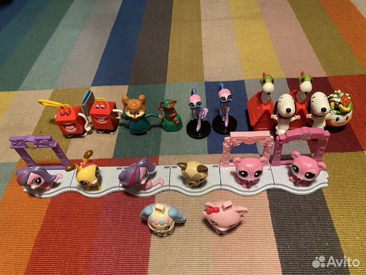 Игрушки из Макдональдса