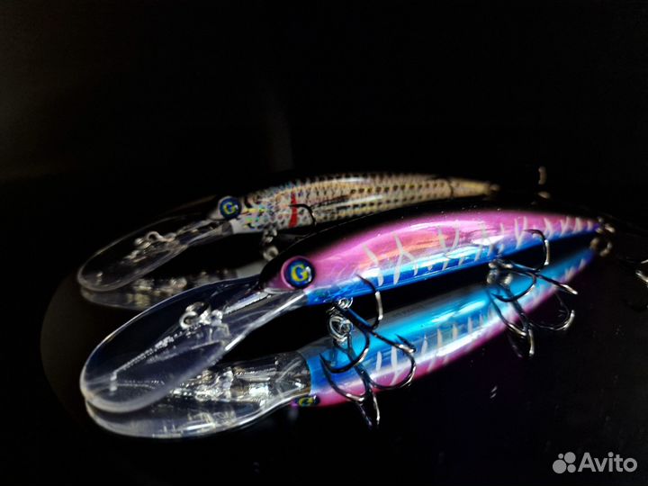 Воблер German GG Bandit 120 C277 C280 новинка 24г