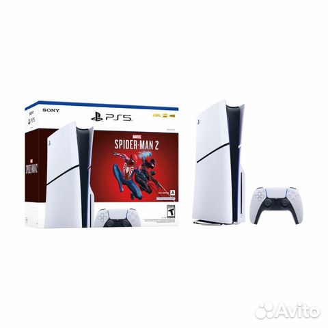 Новая Sony PS5 Slim 1Tb Spider-Man2 Bundle новинка