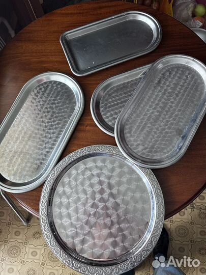 Поднос металлический