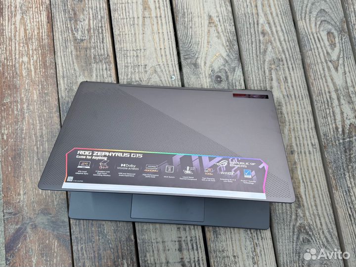 Ноутбук asus ROG Zephyrus G15 Ryzen 9/RTX 3080