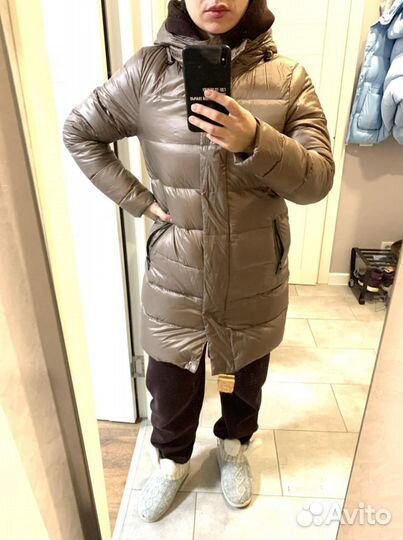 Пуховик женский демисезонный