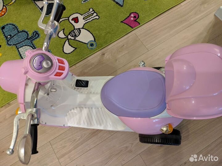 Детский мотоцикл электро скутер Kreiss