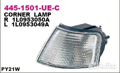 Фонарь указателя поворота прав seat: toledo 91