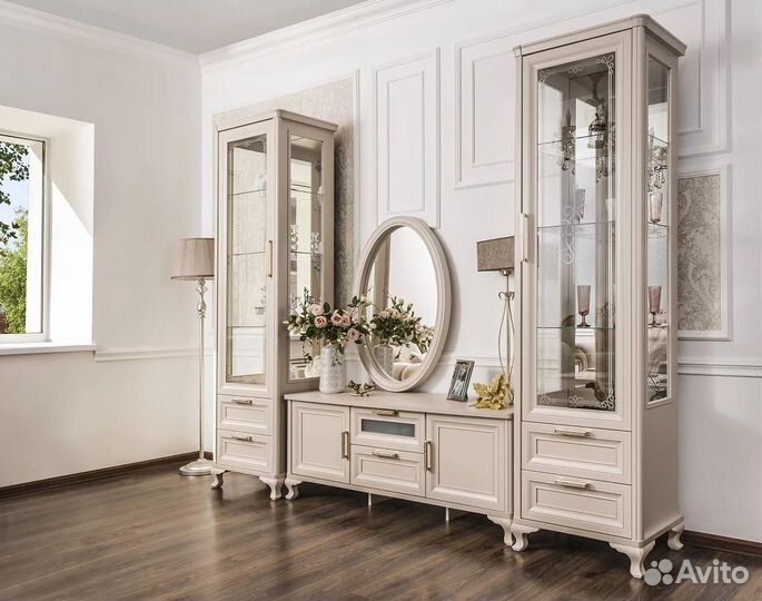 Гостиная Мокко 1+тв+1 бежевый