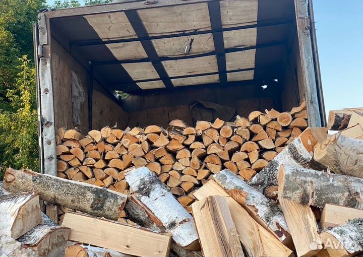 Дрова березовые колотые
