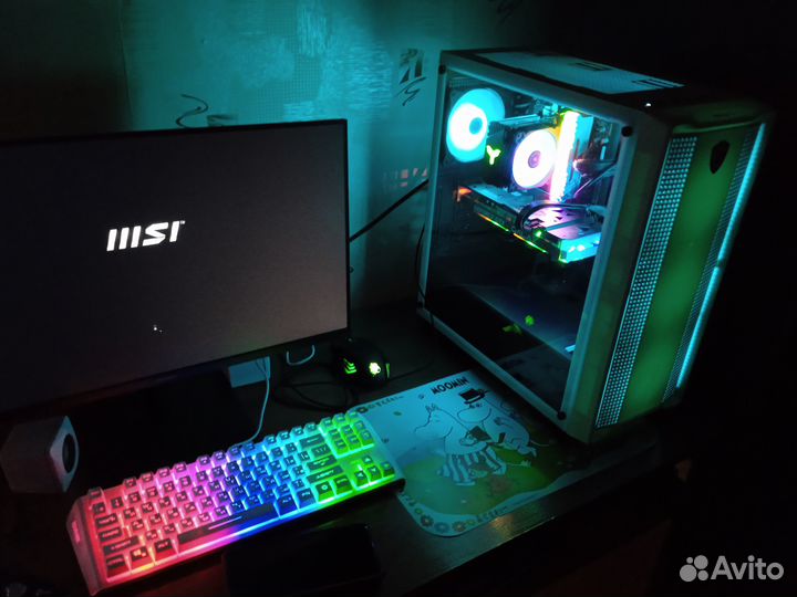 Игровой компьютер i3 10105f, GTX 1660 super, 16 Гб