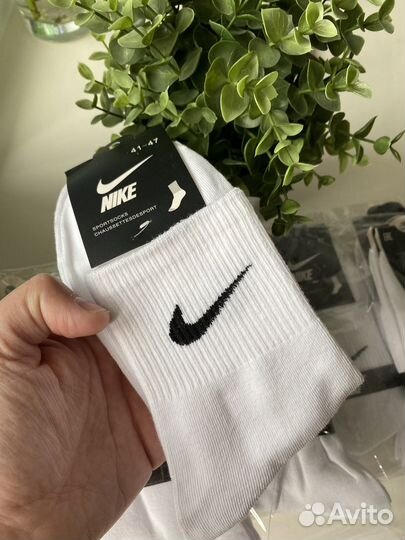 Носки nike высокие Найк
