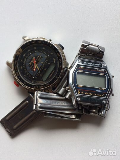 Часы Montana и Sharp