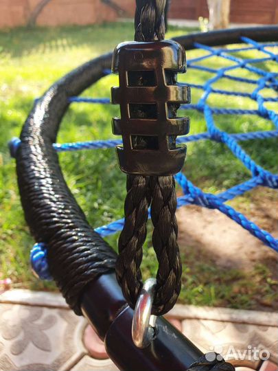 Качели гнездо подвесные до 150 кг диаметр 100 см