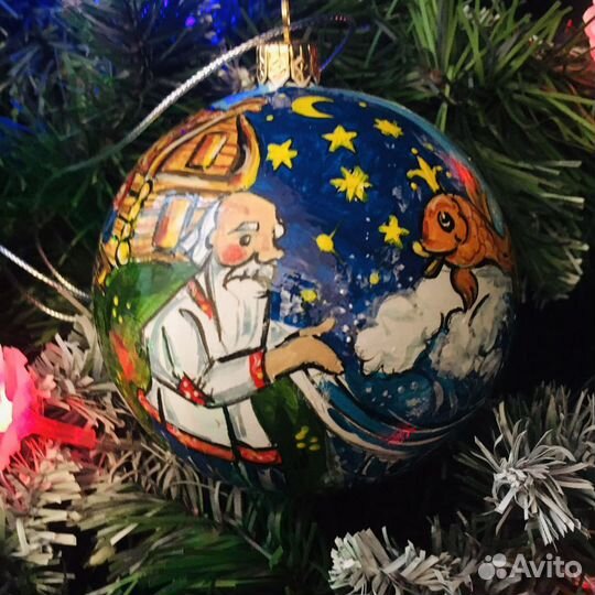 Набор елочных игрушек «Сказки ас Пушкина»