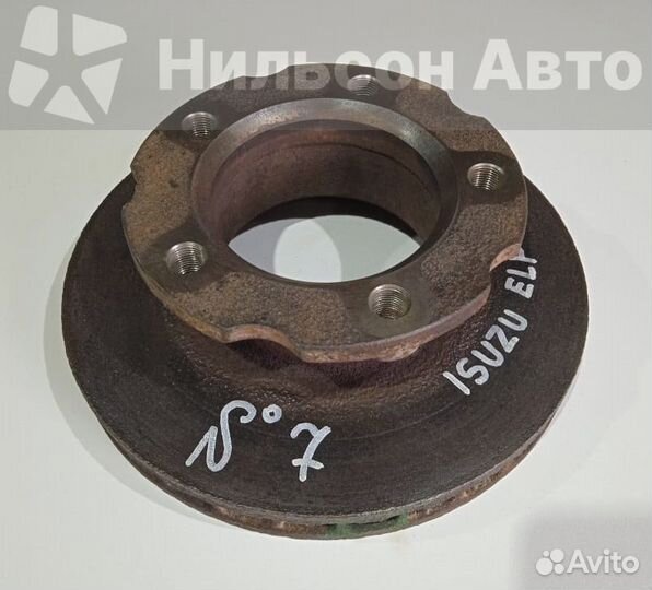 Диск тормозной isuzu ELF на 5 болтов, б/у