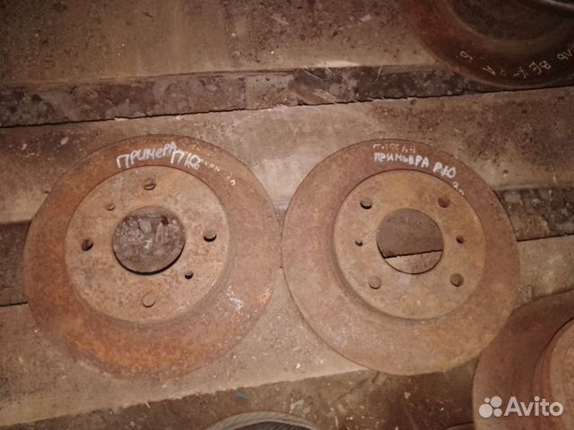 Диск тормозной передний Nissan Primera P10