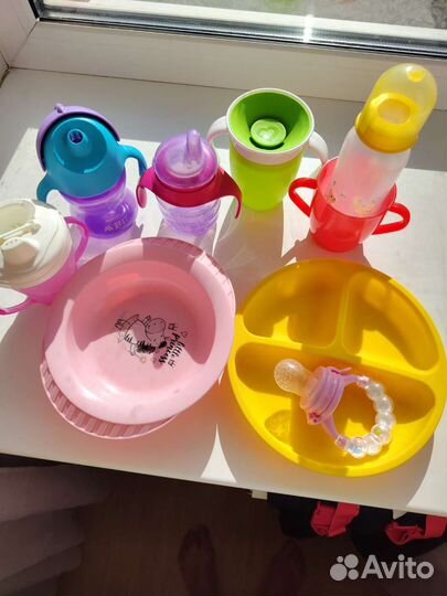 Набор детской посуды для кормления