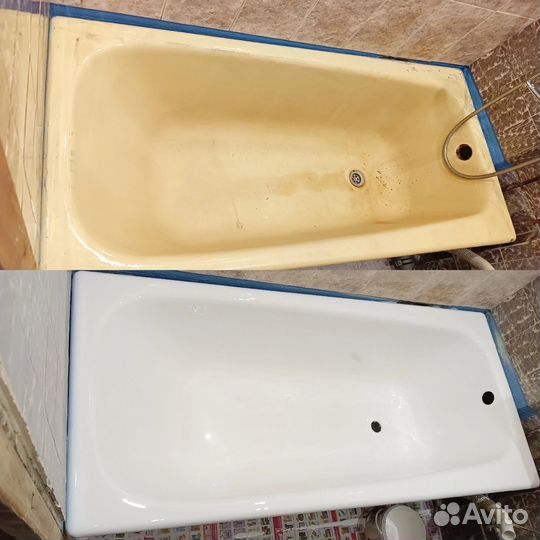 Реставрация ванн жидким акрилом