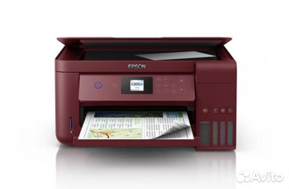 Мфу Epson L4167 с оригинальной снпч и чернилами