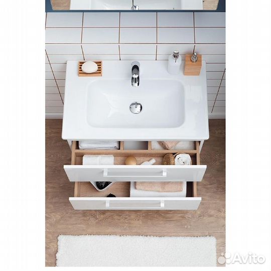 Тумба под раковину Dreja 77.0106d Бежевая