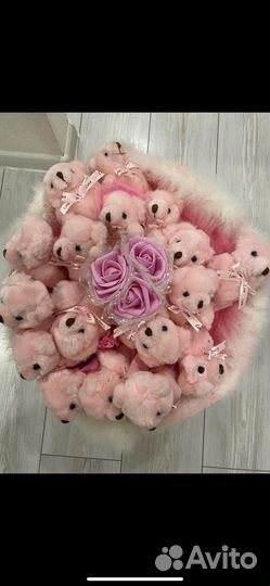 Букеты из мягких игрушек